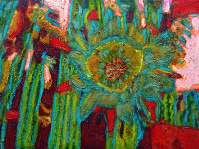 San Pedro Cactus Bloem, 2013 door Gerhardt Isringhaus