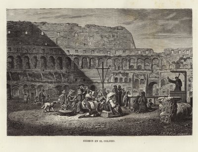 Preek in het Colosseum door Gerlier