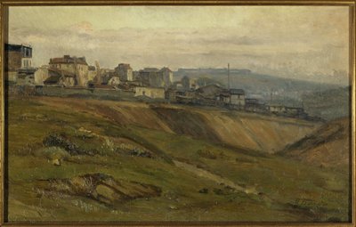Rue du Moulin-des-Prés, circa 1900 door Germain Eugene Bonneton
