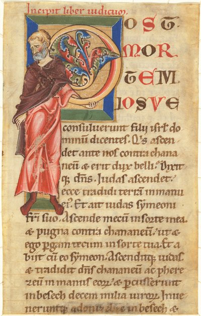 De Rechter Juda (?) door German 13th Century