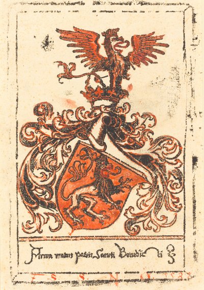 Boekplaat van de Abdij van Ottobeuren door German 15th Century