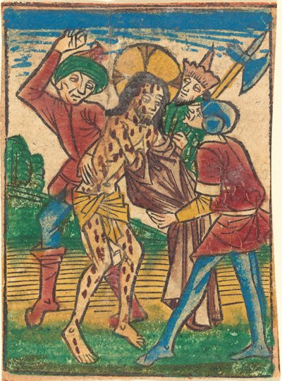 Christus Ontkleed door German 15th Century