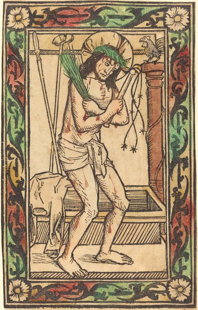 Christus als de Man van Smarten door German 15th Century