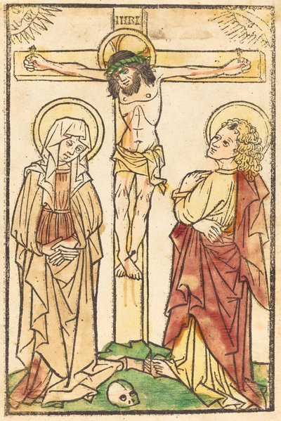 Christus aan het Kruis door German 15th Century
