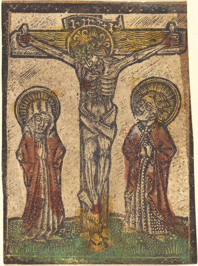 Christus aan het Kruis door German 15th Century
