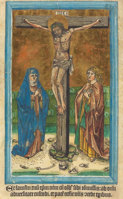 Christus aan het Kruis door German 15th Century