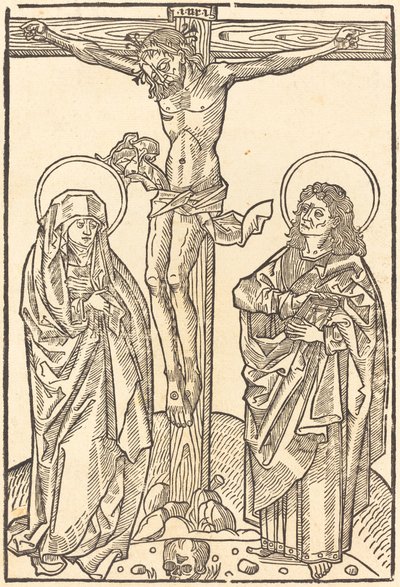 Christus aan het Kruis door German 15th Century