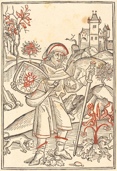 Gerson als Pelgrim door German 15th Century