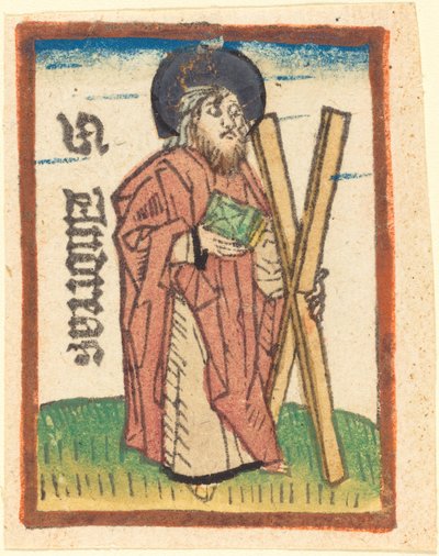 Sint Andreas door German 15th Century