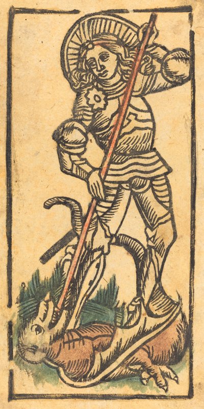 Sint Joris door German 15th Century