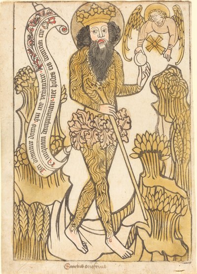 Sint Onufrius door German 15th Century