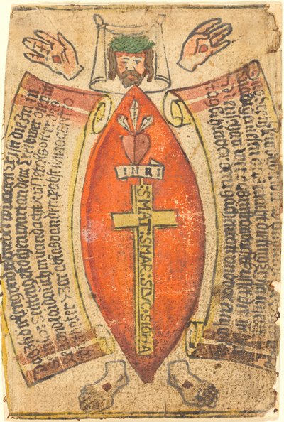 De Maat van de Zijdewond en het Lichaam van Christus door German 15th Century