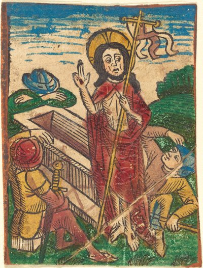 De Opstanding door German 15th Century