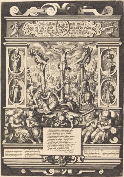 Grafmonument voor de Dochters van Feuerabend door German 16th Century