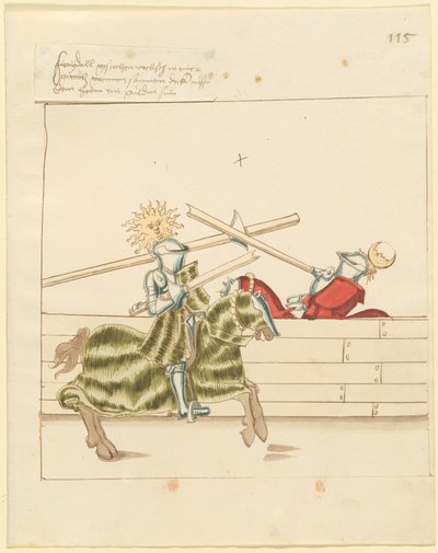 Italiaanse Vredesjoust door German 16th Century