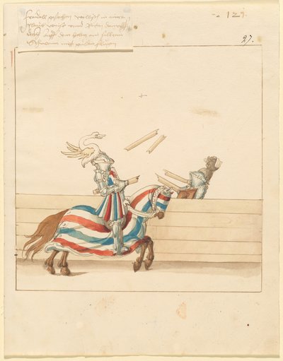 Italiaanse vreedzame steekspel door German 16th Century