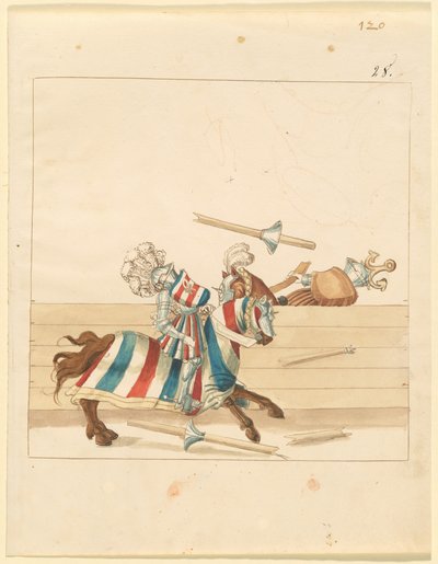 Italiaanse Vredesriddertoernooi door German 16th Century