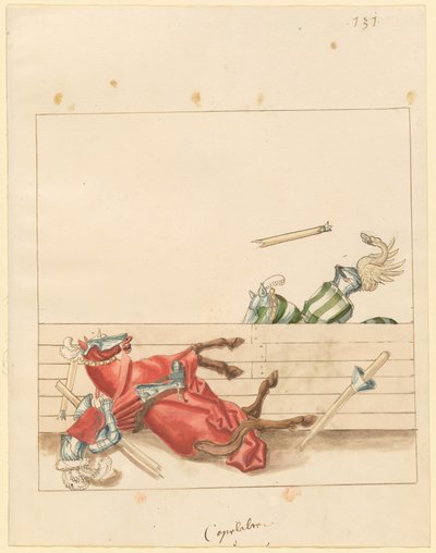 Italiaanse Vredesjoust door German 16th Century
