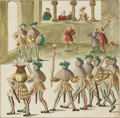 Maskerade door German 16th Century
