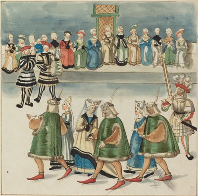 Maskerade door German 16th Century