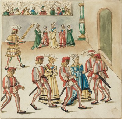 Maskerade door German 16th Century