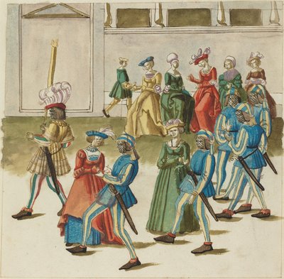 Maskerade door German 16th Century