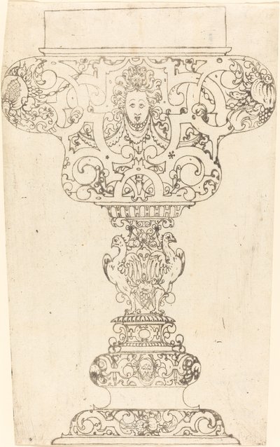 Ornament - Grote Beker door German 16th Century
