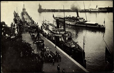 Foto Friedrich v Baden, Caimau n. Constance, Begrafenis door German Photographer