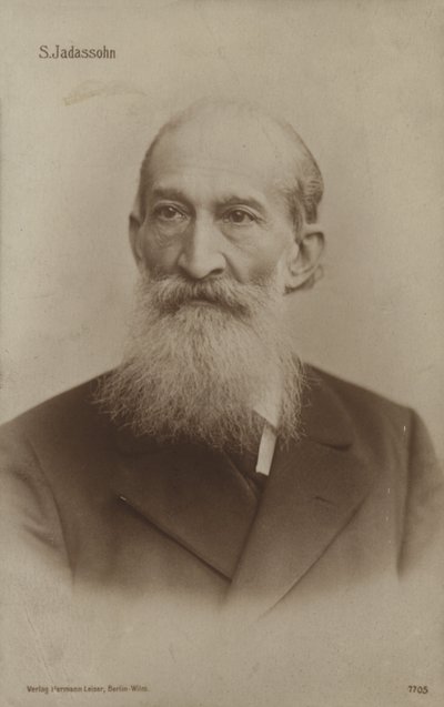 Salomon Jadassohn door German Photographer