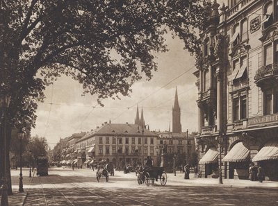 Wiesbaden, Wilhelmstrasse door German Photographer
