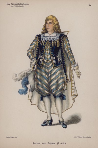 Achaz von Solms, uit Der Generalfeldoberst van Ernst von Wildenbruch door German School