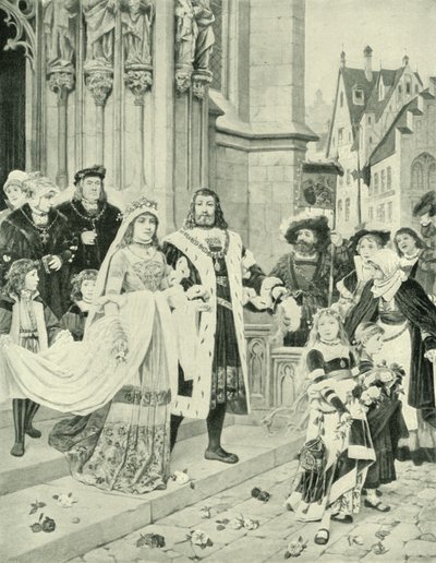 Het huwelijk van Albrecht Dürer door German School
