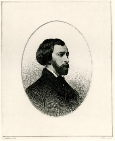 Alfred de Musset door German School