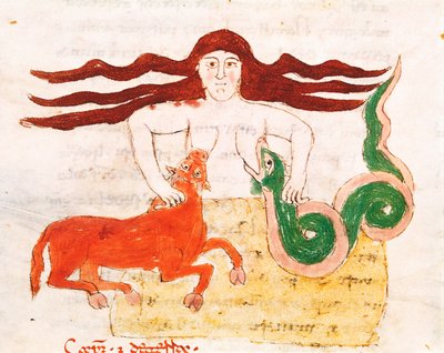 Allegorie van de Aarde of Moeder Natuur door German School