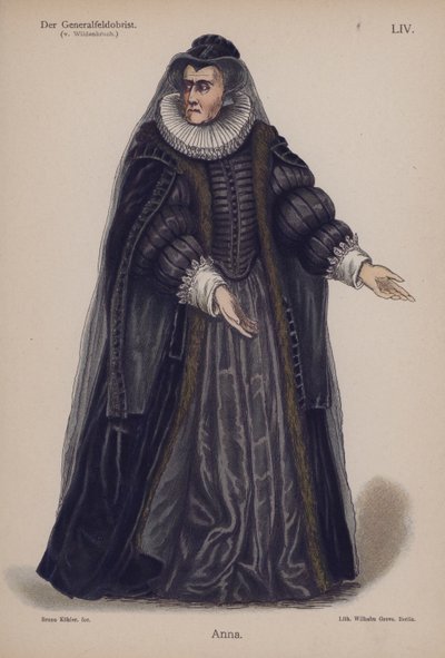 Anna, uit Der Generalfeldoberst door Ernst von Wildenbruch door German School