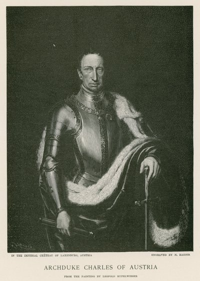 Aartshertog Karel van Oostenrijk door German School