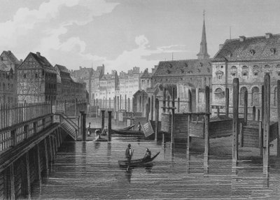 Bij de Fischerbrücke, Berlijn door German School