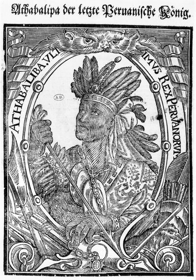 Atahualpa (c.1502-33) door German School