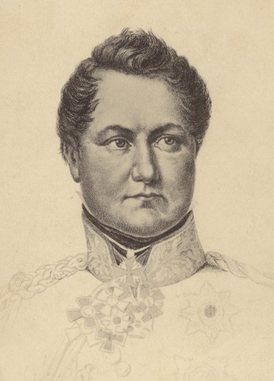 August Graaf Neidhardt von Gneisenau door German School