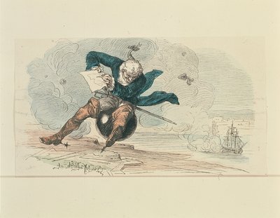 Baron Munchausen door German School