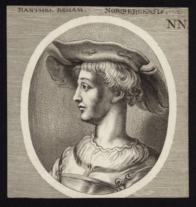 Barthel Beham door German School