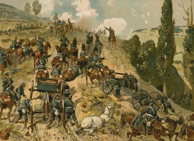 Slag bij Spicheren, Frans-Duitse Oorlog, 6 augustus 1870 door German School