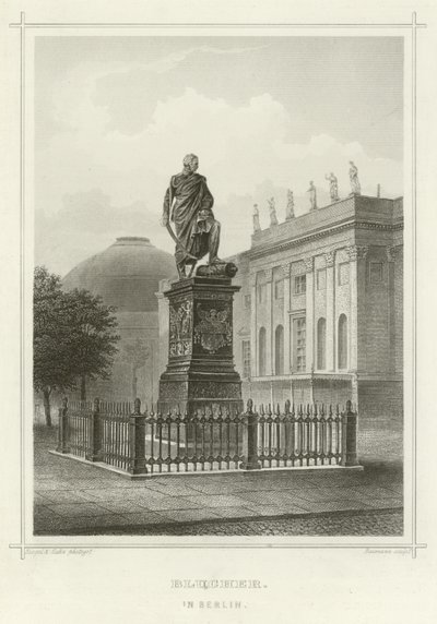 Blücher, in Berlijn door German School