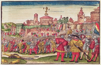 Boek Openbaring, Hoofdstuk XXV, uit de Lutherbijbel, c.1530 door German School