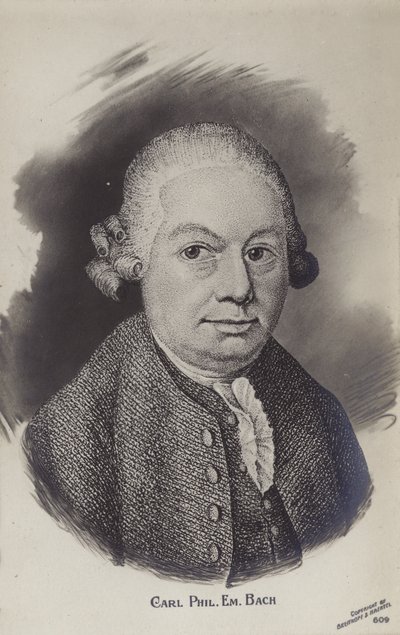 Carl Philipp Emanuel Bach, Duitse muzikant en componist uit de Klassieke periode (1714-1788) door German School