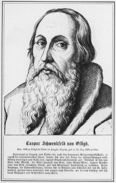 Caspar Schwenkfeld von Ossigk door German School