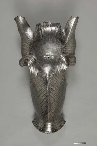 Chanfron in Maximiliaanse stijl, c.1510 door German School