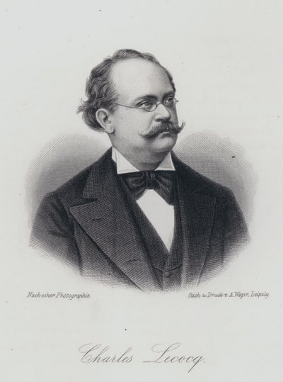 Charles Lecocq, Franse componist door German School