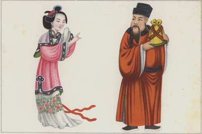 Chinese schilderijen door German School