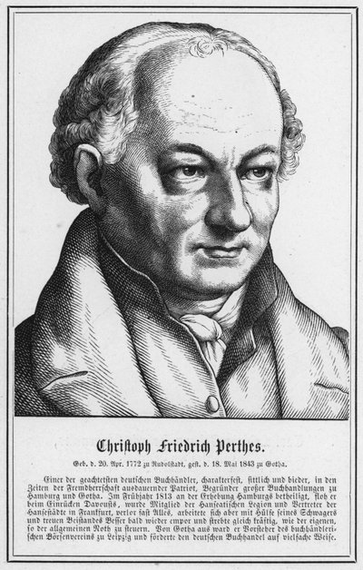 Christoph Friedrich Perthes door German School